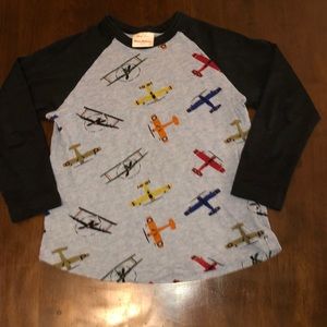 Hanna Anderson long sleeve w bi planes